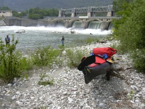 4dopo il primo sbarramento( 1,5 km a piedi )